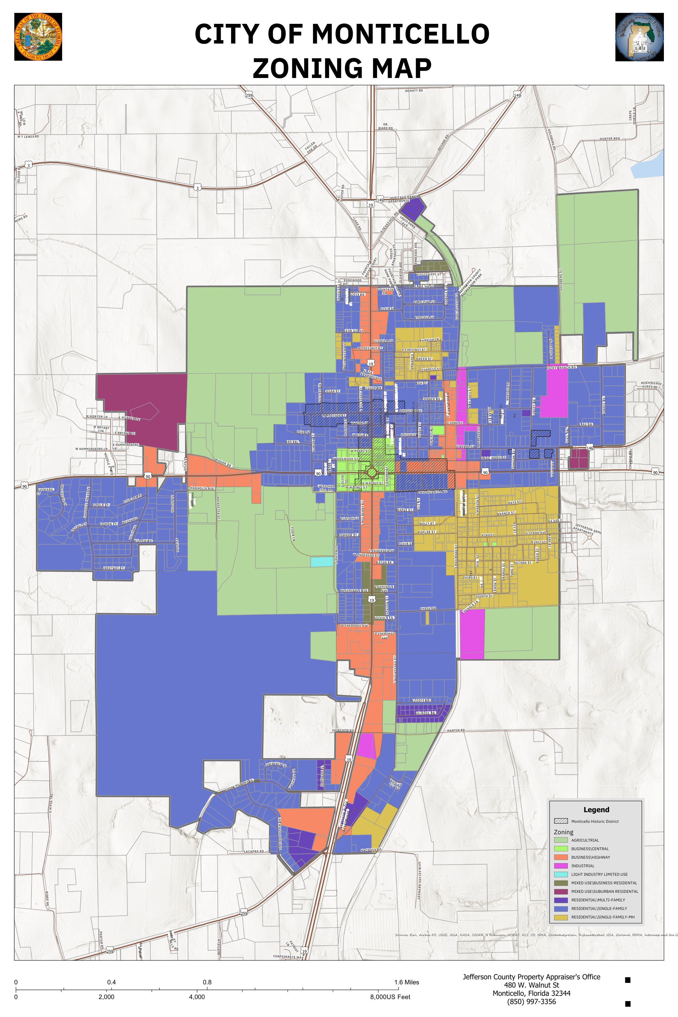 zoning map